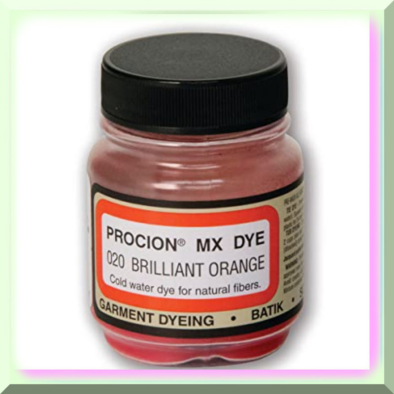 Brilliant Orange Tie Dye Powder 2/3 oz