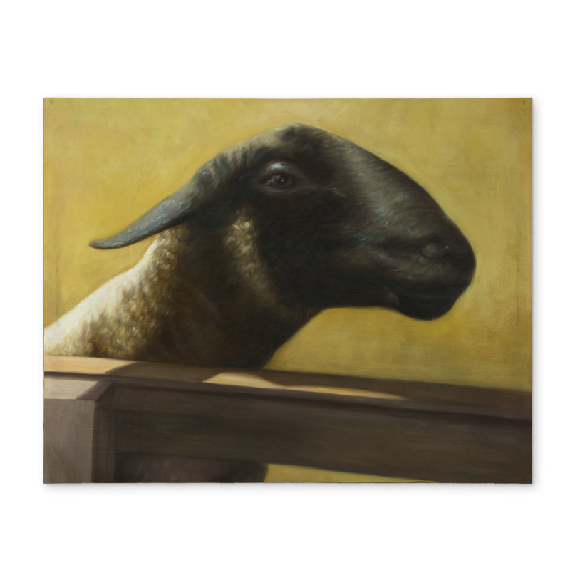 Young Ram Brown Western Placemat | Polyester Home Decor