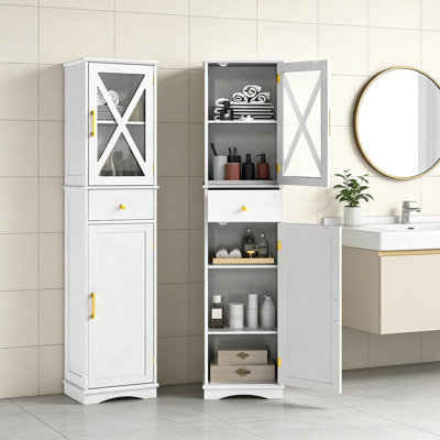 Freestanding Linen Cabinet