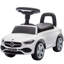 Rangement pour trottinettes blanches pour enfants, 10,1 x 4,3 x 6 po avec Pp blanc et acier, rangement sous le siège
