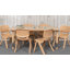 Ensemble de table d'activité et de chaises en plastique pour enfants de sept articles Goddard-12161691
