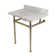Templeton 33.25" Tall Rectangular Console Bathroom Sink with Overflow
