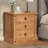 Bridewell 3 Drawer Bedside Table
