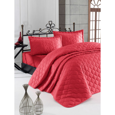 Ensemble de couvre-lit 100% coton Woodrow