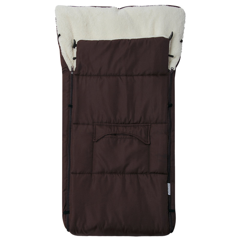 Bayviewpark Polyester Baby Sleeping Bag, Brown/White