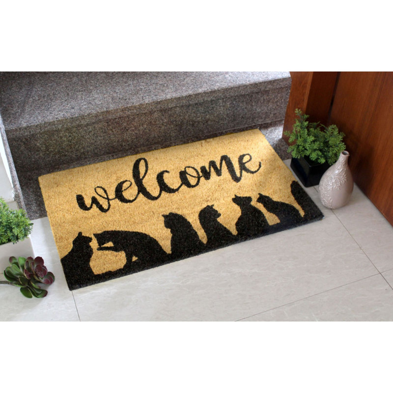Tapis antidérapant 30 po x 18 po pour l'intérieur et l'extérieur
