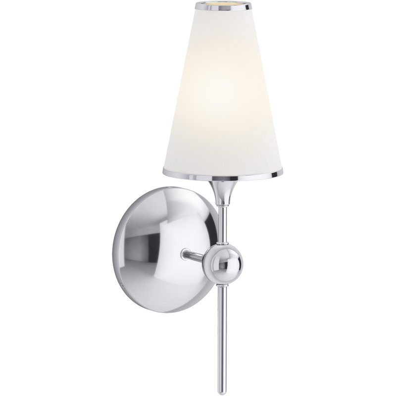 Parohn 1-Light Wallchiere, Polished Chrome