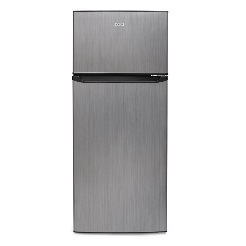 CCRA Series Commercial Cool 7.7 cu. ft. Freestanding Mini Fridge with Freezer, Gray