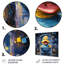 Playful Duck In Bathaign I - Art mural en métal pour salle de bain-1042057737