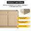 Meuble-lavabo simple 36 po avec lavabo en résine-614759470