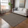 Premium Machine Washable Paullette AMF137 Chocolate Rug