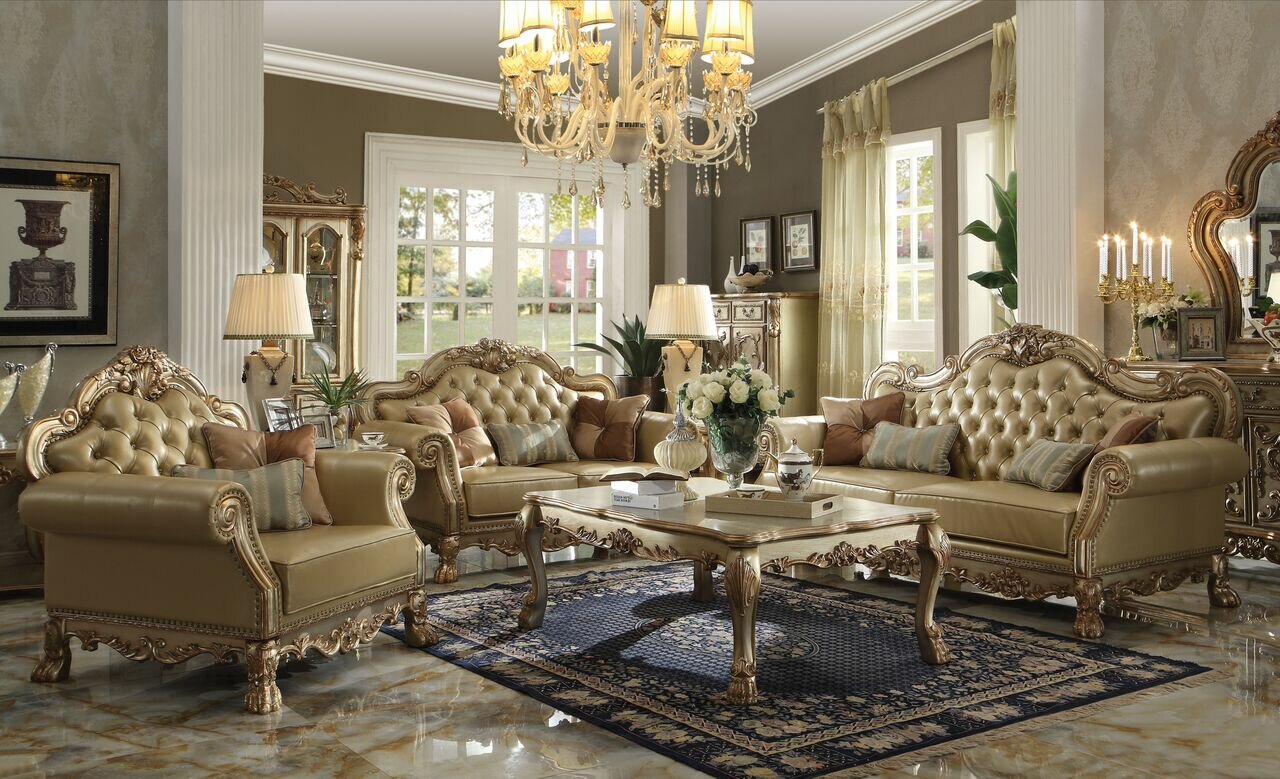 Astoria Grand Bethnal Faux Leather Living Room Set & Reviews | Wayfair