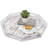 Luziano Octagonal Wood Ottoman/Coffee Table Tray