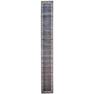 Wool Oriental Area Rug in Ivory