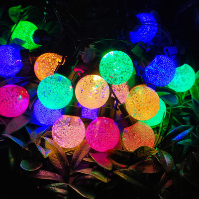 Teneil 20 - Bulb 11.42'' Plug-in LED Globe String Light