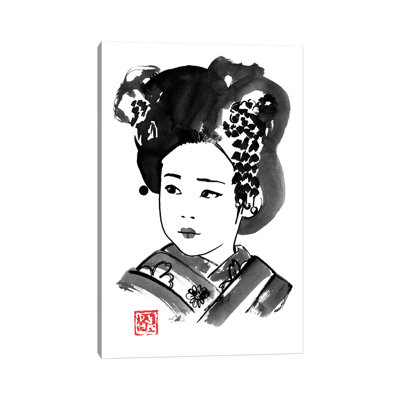 Petite Japonaise 1 Piece Painting on Canvas
