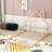 Wood Floor Bed With Headboard And Sturdy Slats-1608861048-1608861050