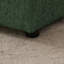 Canapé surdimensionné pour chiens de taille moyenne / grande - dossier moderne à vagues irrégulières, accoudoir simple, tissu en lin respirant de qualité supérieure, coussin moelleux et pieds en plastique bas - vert olive-1588852942