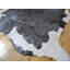 Danton Black And White With Silver Metallic Cowhide Rug