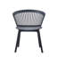 Chaise d'appoint à dossier en lattes Vinson-2057592461