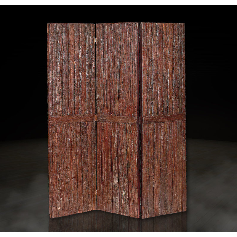 Cloison pliante 3 panneaux Amir, 84" H x 72" L x 2" D