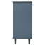 Armoire 3 tiroirs 3 portes (bleu)