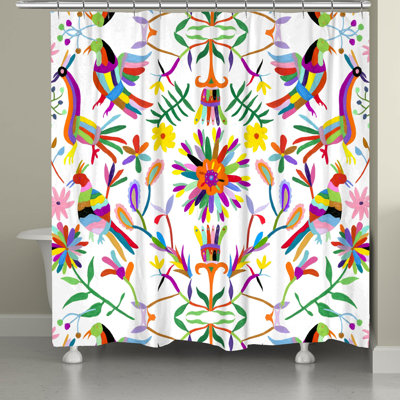 Rideau de douche Folk Art Whimsy