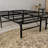 Queen Black Steel Platform Bed Frame Alternative For Different Mattress Types - , 14 Inch Elevated, Supports 2000 Lbs Elevated Foundation Heavy Duty, Quick Assembly, Capacity-1313961505