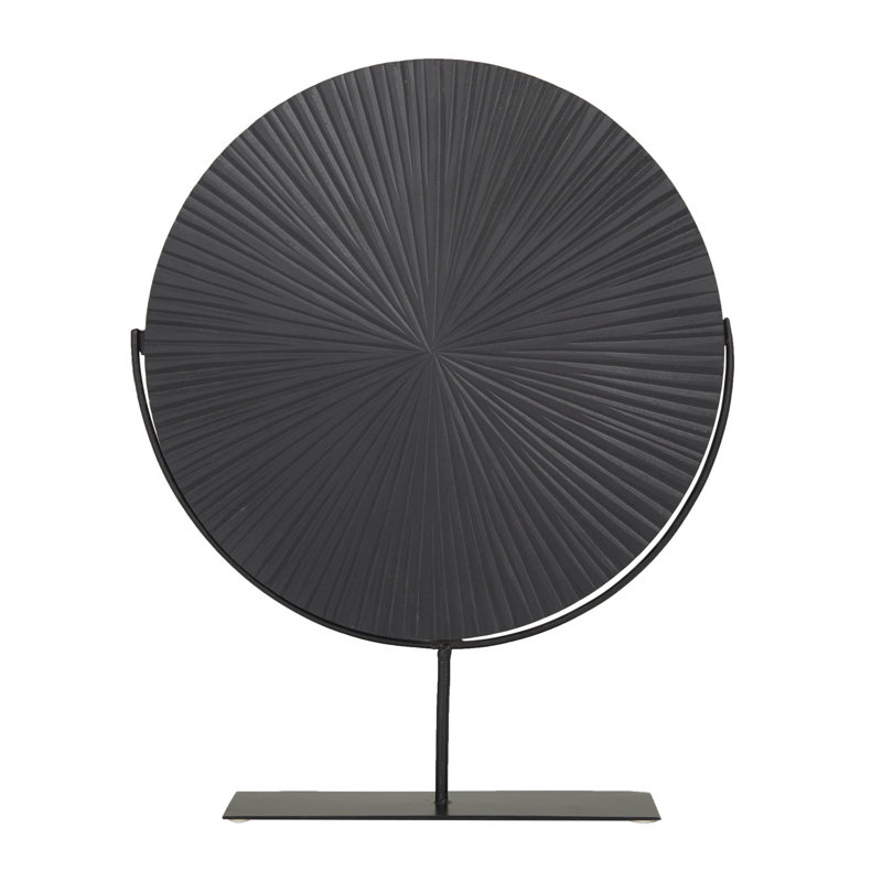 Sculpture Vonny, Noir, H 22,85 po x l 18,4 po x P 4,1 po