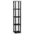 Delyth 57.7" H x 11.6" W Plastic Etagere Bookcase-1947584344