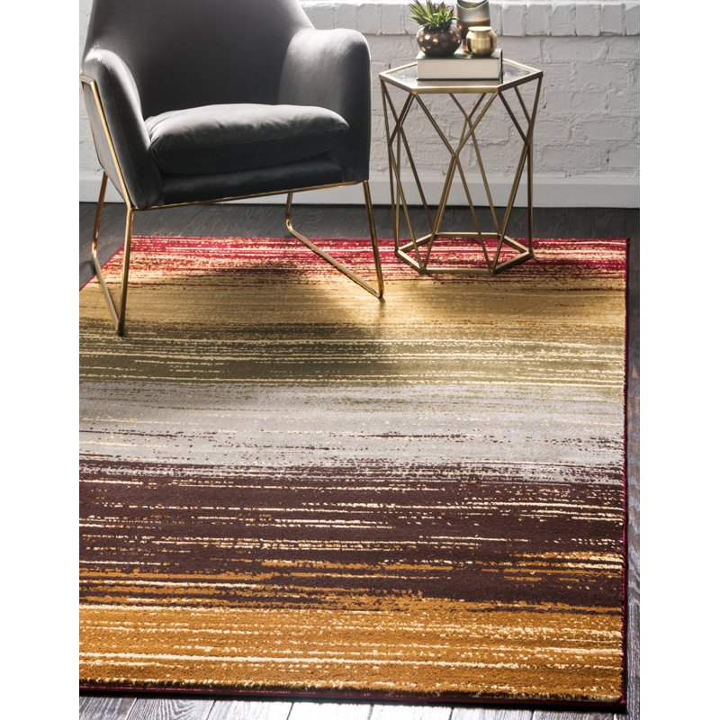 Striped Area Rug, Rectangle 274 x 366cm