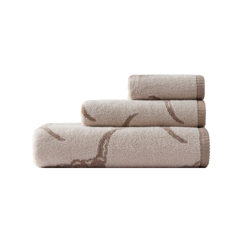 Wrangler Steer Head Beige 3 Piece Towel Set