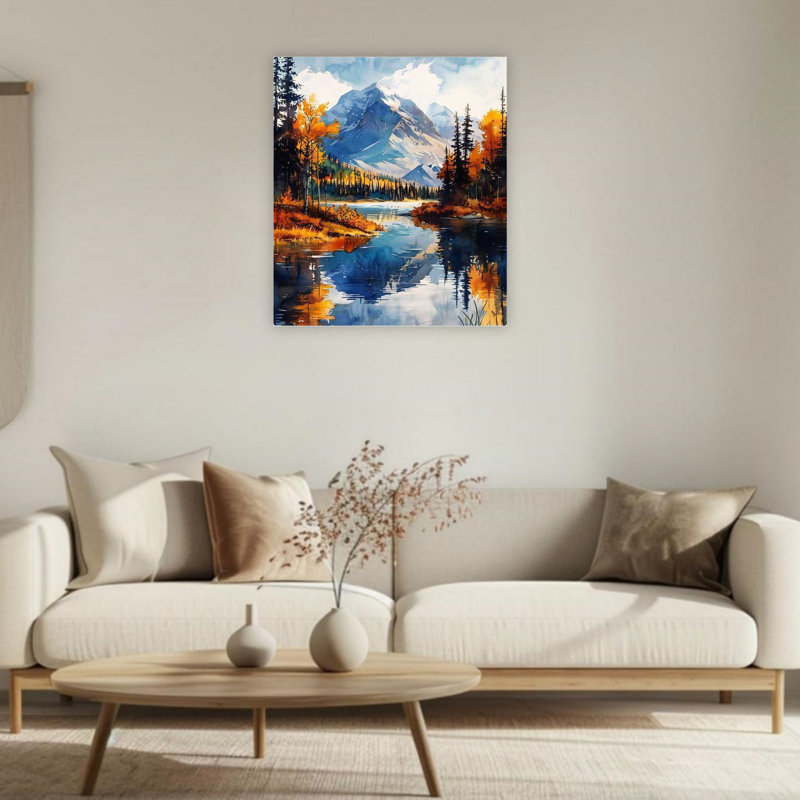 Art mural 24 po x 36 po National Park Bear