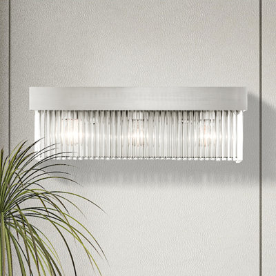 Barre d'éclairage de salle de bain 3 lumières Bamey