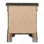 Charmante table de chevet traditionnelle grise-633881332