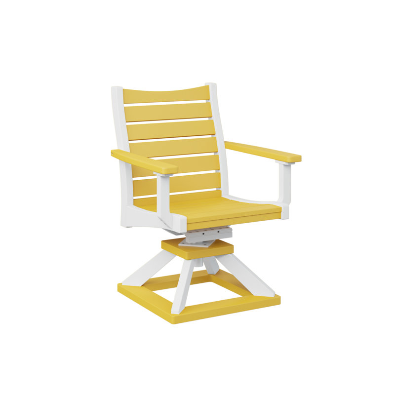 Chaise berçante Bristol, Jaune soleil levant
