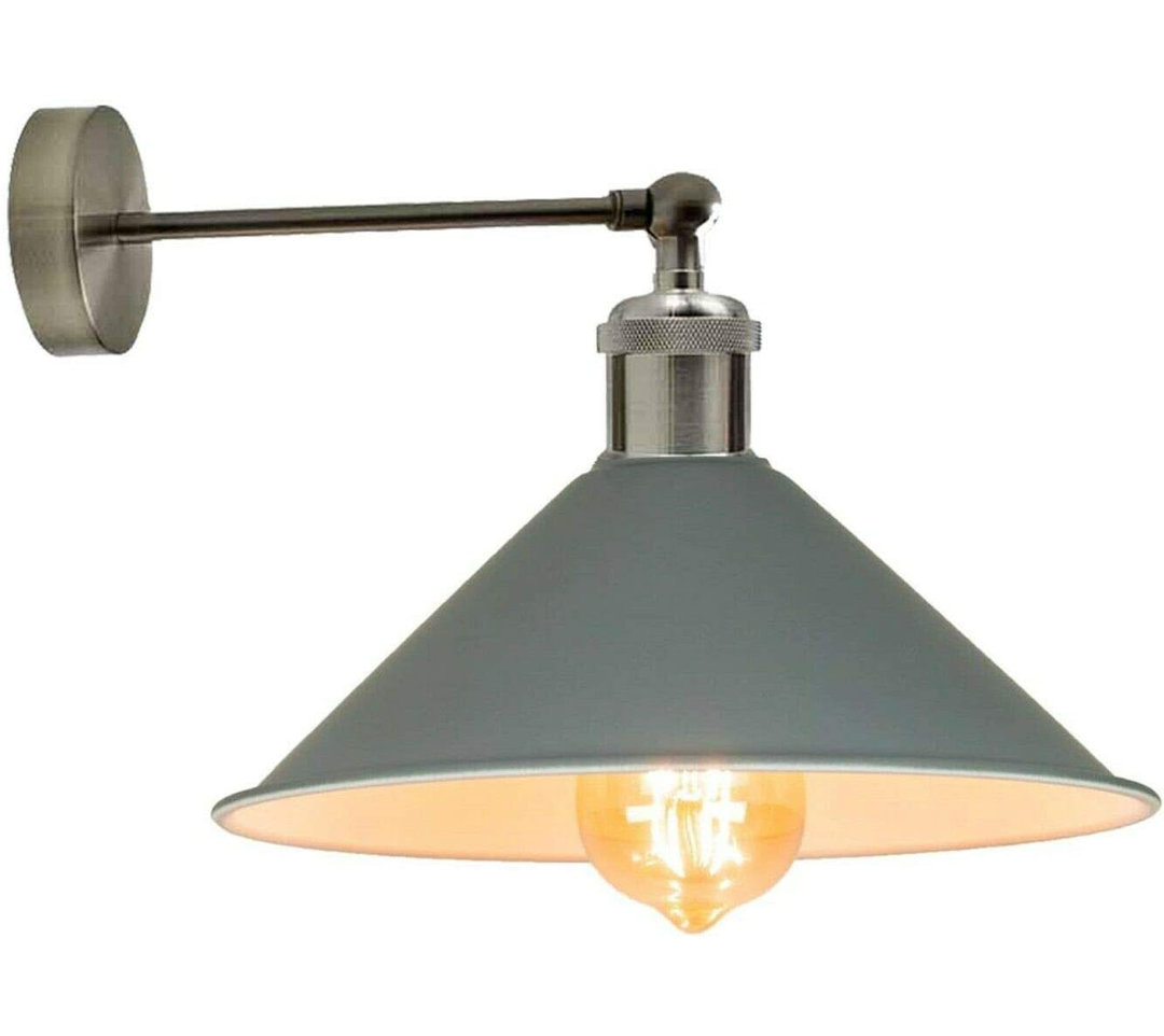 Industrial Metal Wall Lights Indoor Wall Sconce Lighting Light Edison Lamp E27 Wall Lamp Fixture for Living Room Bedroom Café and Restaurant