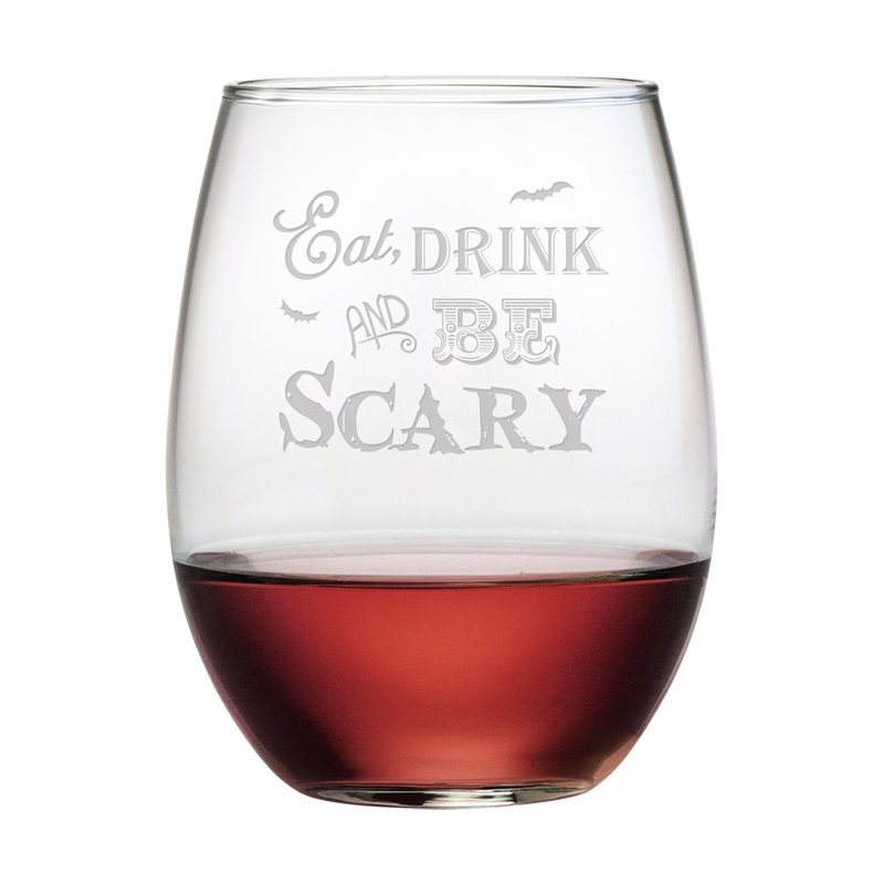Verre à vin sans pied manger boisson