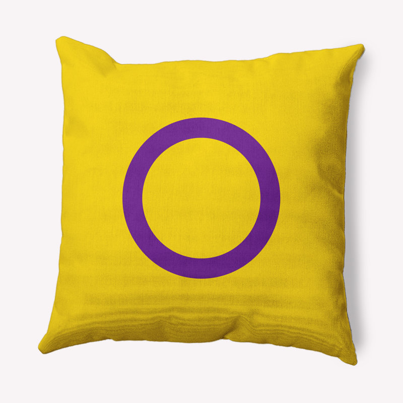 Coussin décoratif Intersex, H 20 po x l 20 po