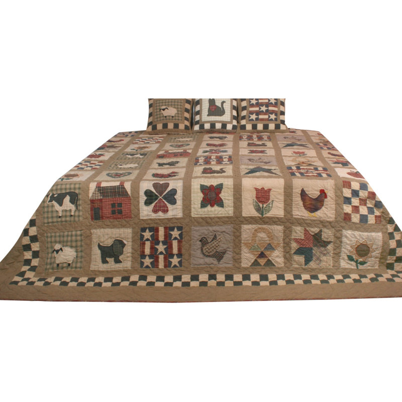 Thrapst Quilt, W172 x L228cm