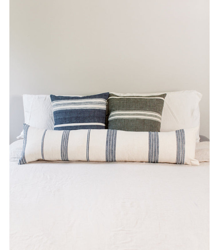 Housse de coussin Aden, Bleu