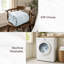 Ensemble de courtepointe respirante 100% lin Clara-1396932774-1396932783