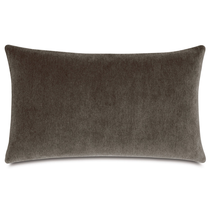 Coussin décoratif en écorce Brahms Alpaca, Rectangle H 13 po x l 22 po, Brun