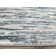 Davide 1228 Transitional Striated Blue Area Rug