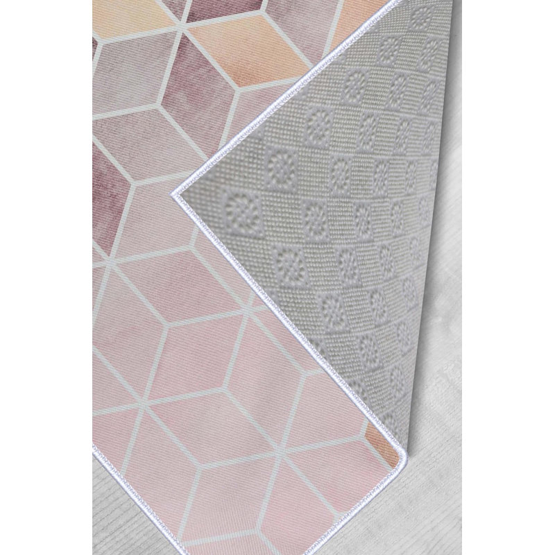 Tapis tissé de qualité supérieure (23,6 x 39,4 pouces), 100% polyester, antibactérien, antidérapant en PVC | Hauteur des poils de 8 mm, 650 gr / m² | Lavable à la machine, impression numérique 3D, idéale pour la décoration de la maison et du bureau