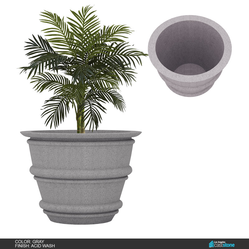 Jardinière Bella, Gris délavé à la pierre