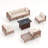 6 - Person Outdoor Seating Group With Cushions-1449241198-1449241194