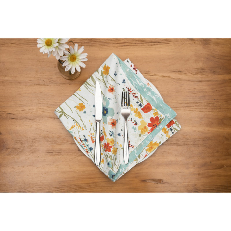 Sheila Cotton Napkin Machine Washable Set of 6