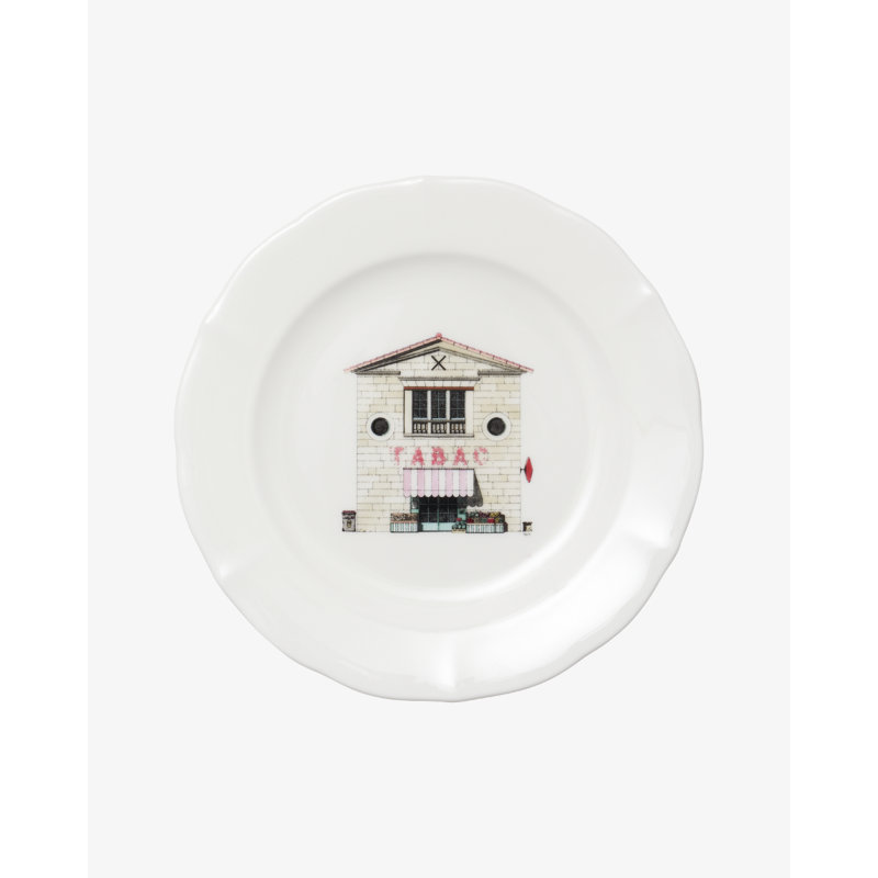 Assiette 8 po Thibaud Herem Objet (Village)