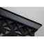 Alpha Square Flush Mount In Black-813521962